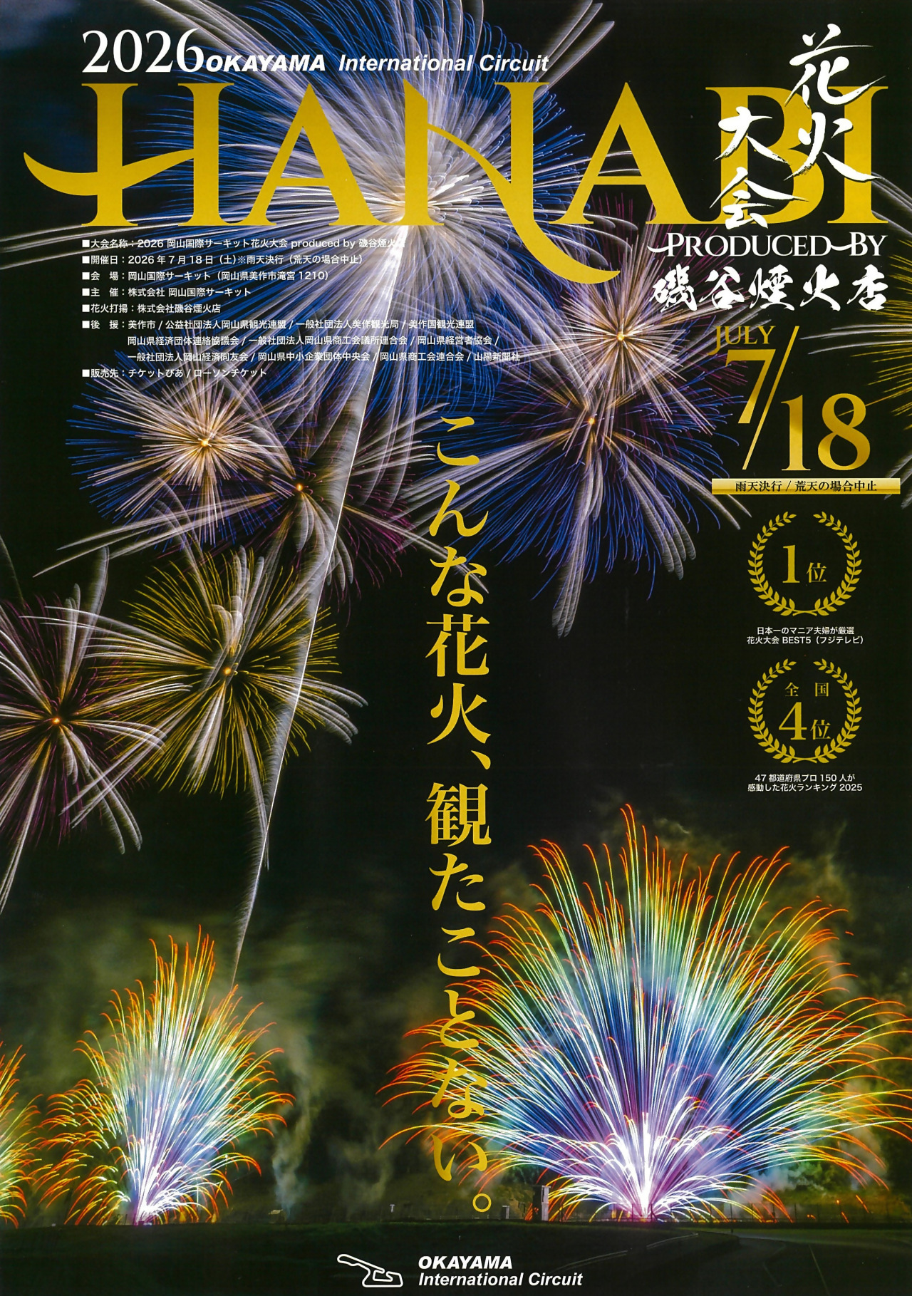 ポスター表面