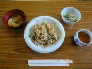 万善の皆さまにごちそうになったお昼ご飯
