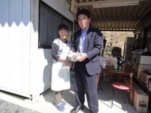 安東教子さんと