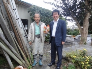 ハチミツをいただきました