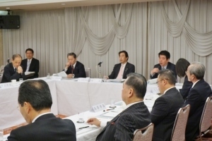 市長会議の様子