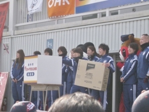 大盛り上がりのお楽しみ抽選会