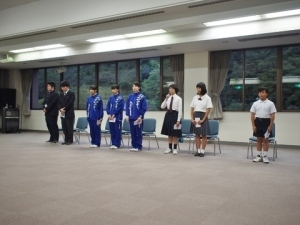 全国大会への熱い意気込みを聞かせていただきました