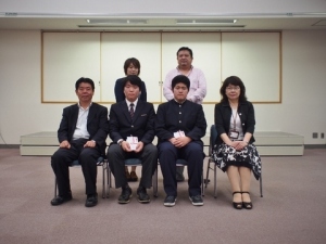 ボウリング競技の笹原さんと若本さん