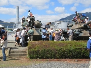 戦車の試乗会