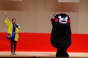 かわいらしいくまモン体操
