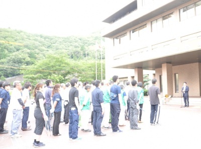 クリーン作戦出発式