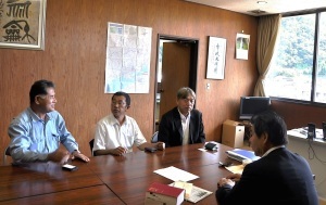 藤原氏面会