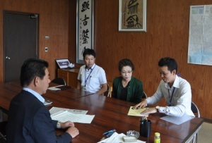 アトリエ清瀧 山本千代子氏面会