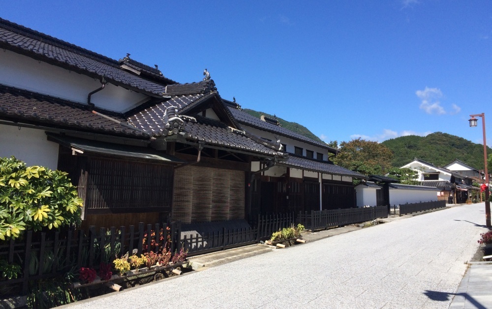 古町の町並み