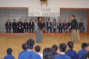 指導者お2人による日本剣道形披露