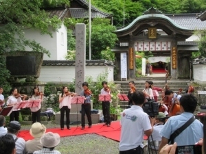 くらしき作陽弦楽合奏団の演奏