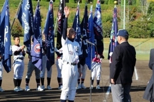 力強い選手宣誓でした