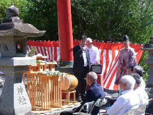 20260919 梶並神社 大鳥居竣工式
