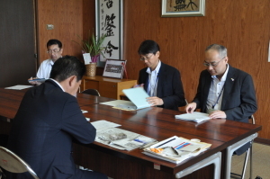 岡山県教育庁面会