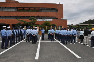 交通安全県民運動出発式