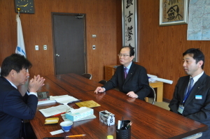 津山信用金庫松岡理事長