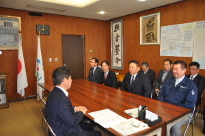 美作市誘致進出企業協会 松尾会長