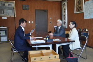 作東OB会 御前会長