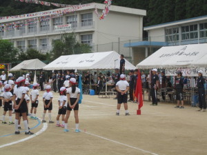 美作第一小学校運動会