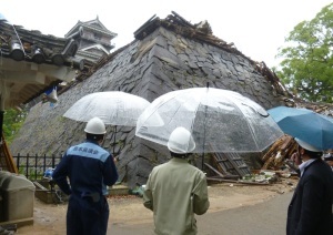 熊本城見学