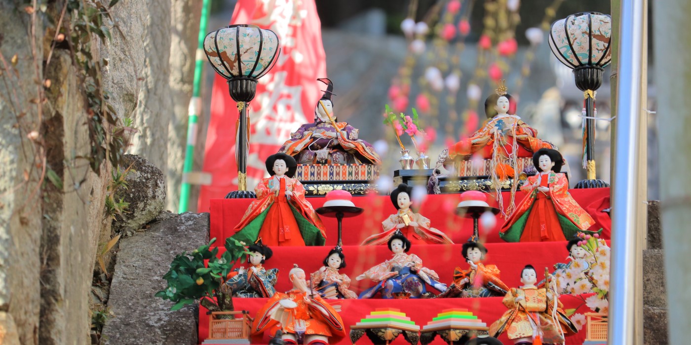 湯郷温泉のお雛様